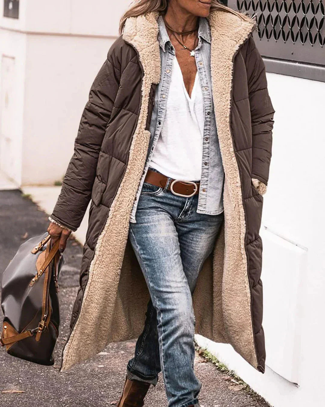 SUR Y NORTE | CHAQUETA REVERSIBLE DE ALTA CALIDAD