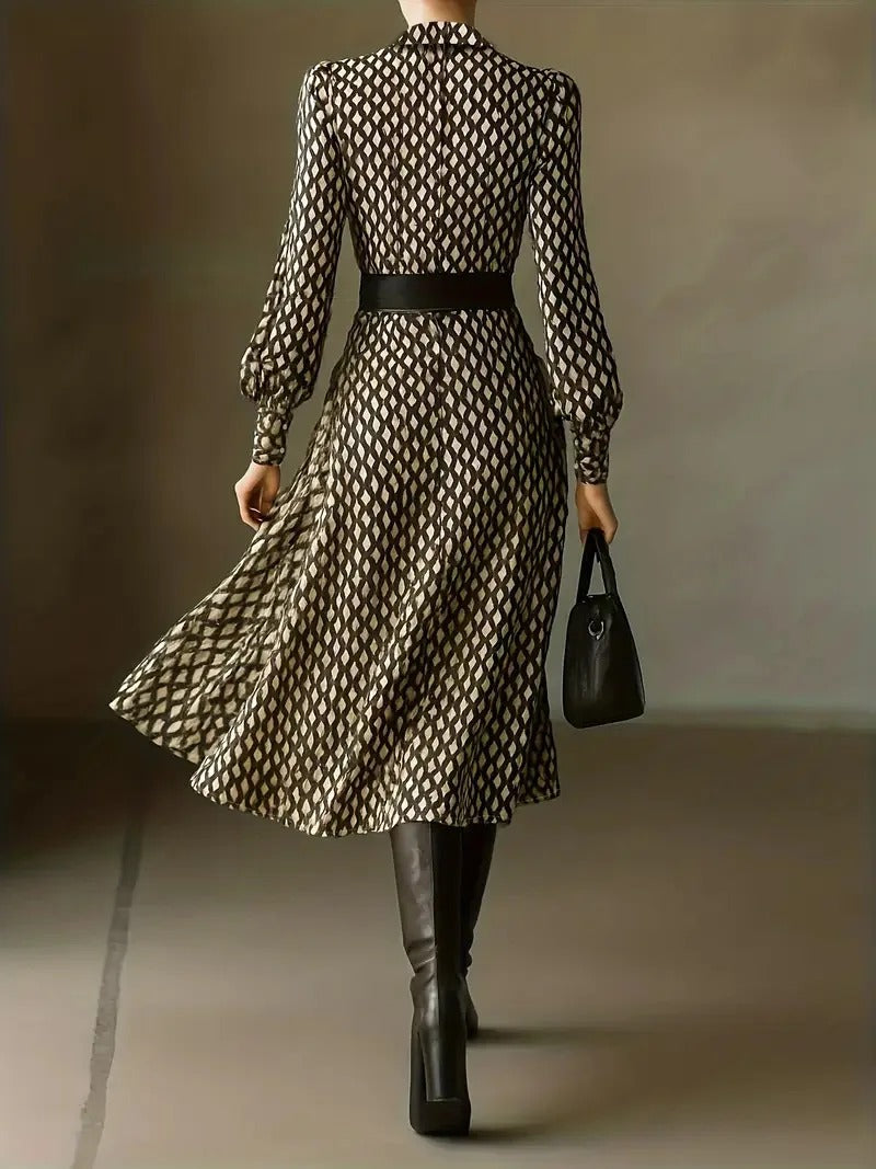 CRUELA | VESTIDO ELEGANTE CON DISEÑO ALTA COSTURA