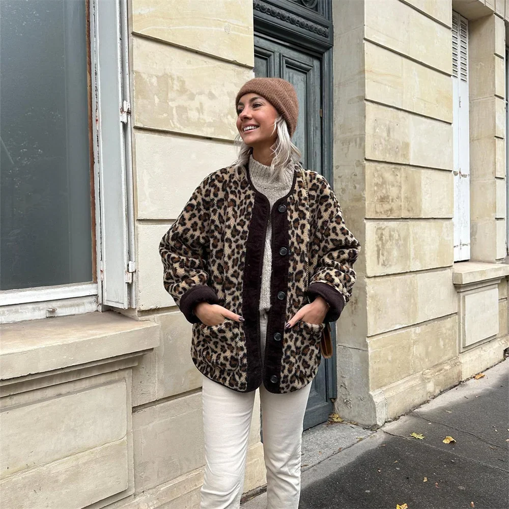LEOPARD® | CHAQUETA ESTAMPADO LEOPARDO
